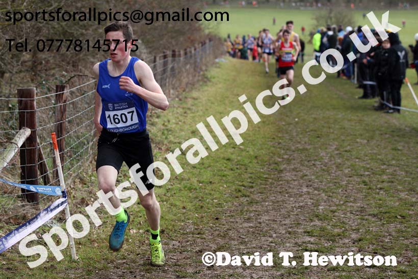 Boys under-15s 2019 British Athletics Inter Counties Cross Country, Prestwood Hall, Loughborough. Photo:  David T. Hewitson/Sports for All Pics